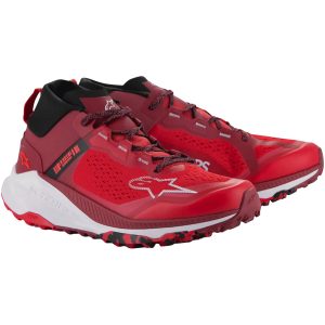 Sko Meta Xr V2 Lys Rød/mørk Rød/hvid ALPINESTARS