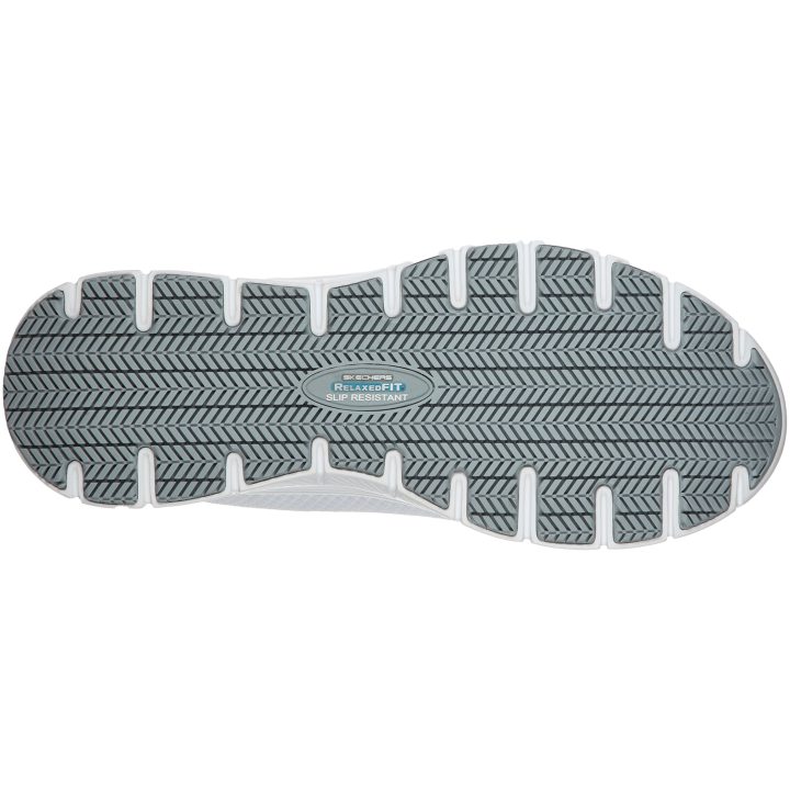 Sko Relaxed Fit Flex Advantage Bendon Work Hvid Skechers 40 – billede 3