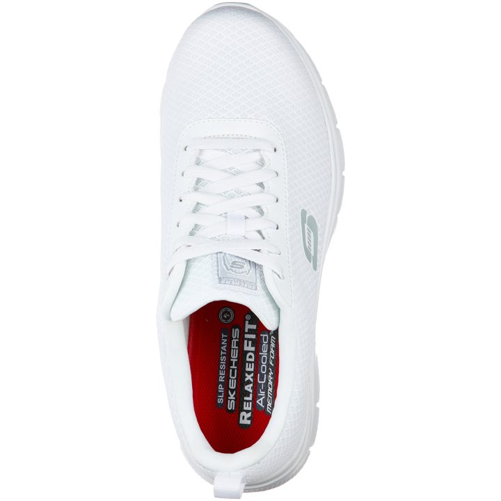 Sko Relaxed Fit Flex Advantage Bendon Work Hvid Skechers 40 – billede 4