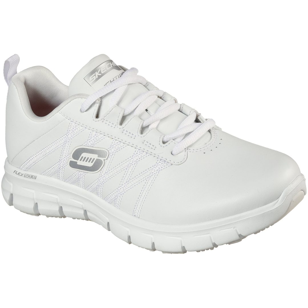 Sko Sure Track Erath Work Hvid Skechers 35 – billede 2