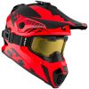 Skoterhjälm Titan Airflow Röd CKX XS – miniature 1