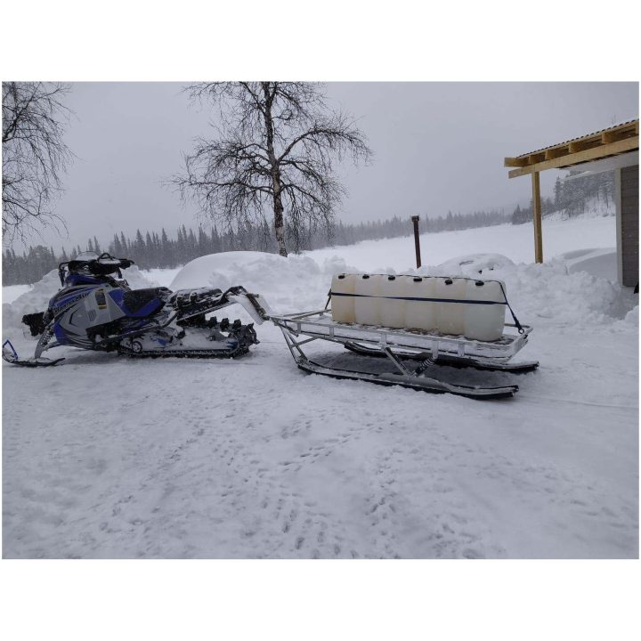 Skoterkälke Tundra Heavy Duty Sno-X – billede 2