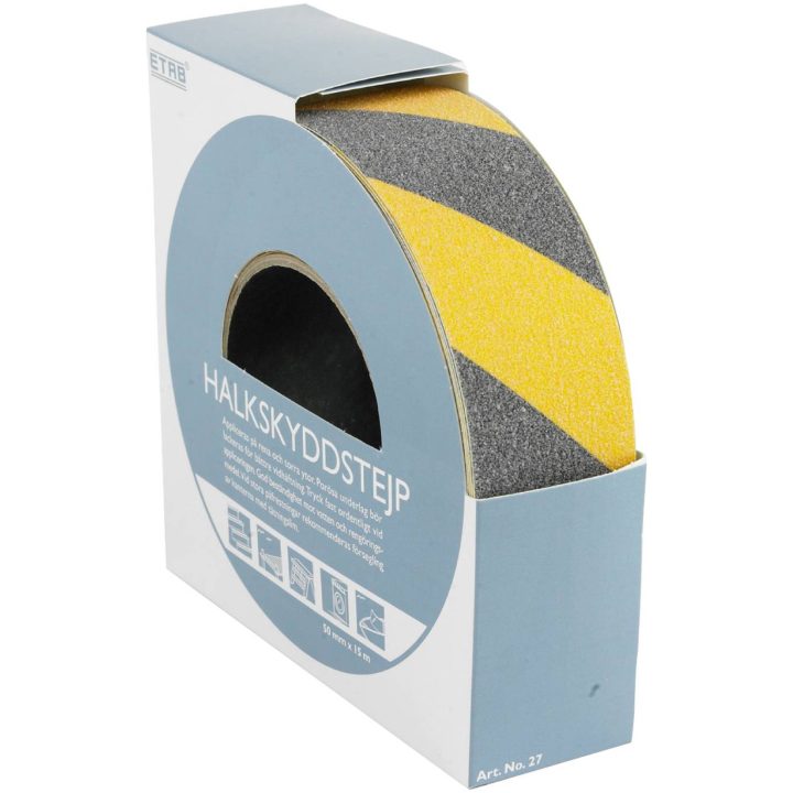Skridsikker tape 27, 128 ETAB Skridsikker tape ET 25MMX15M SV – billede 2