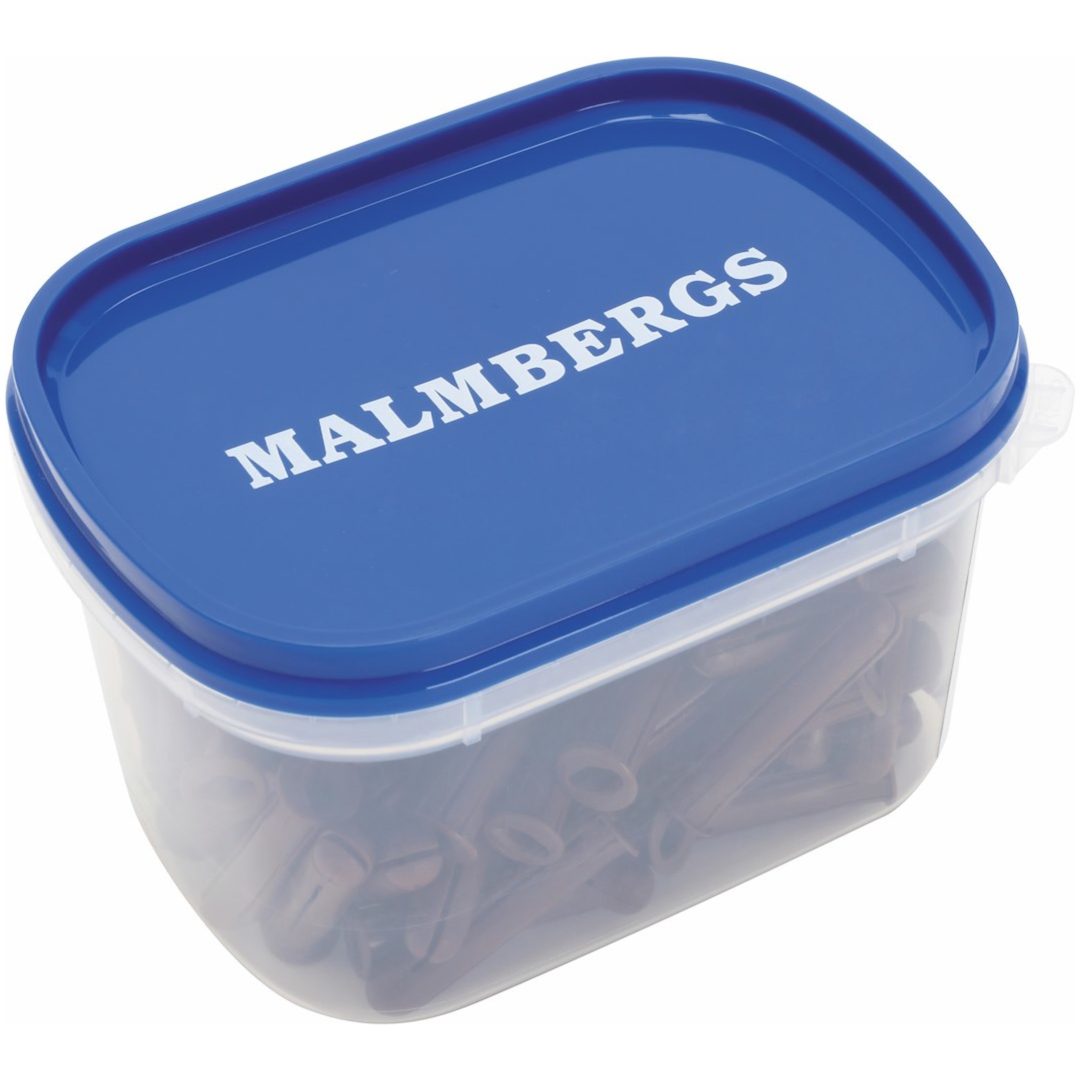 Skruepløk Brun, 5-6x40mm, 100 stk. MALMBERGS – billede 2
