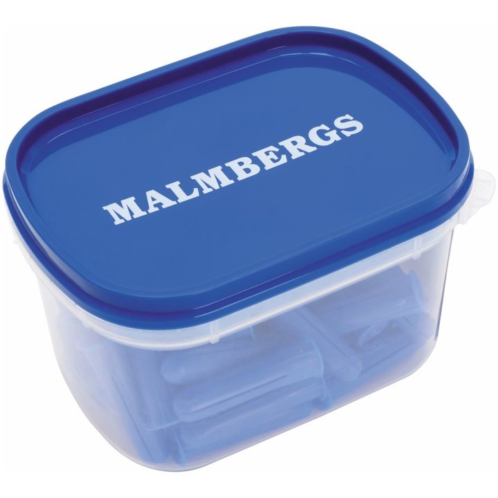Skrueprop Blå, 5-7x45mm, 50 stk. MALMBERGS – billede 2
