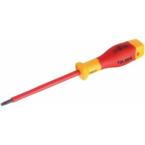 Skruetrækker - Isoleret 1000V, T-25, 125 mm TOLSEN