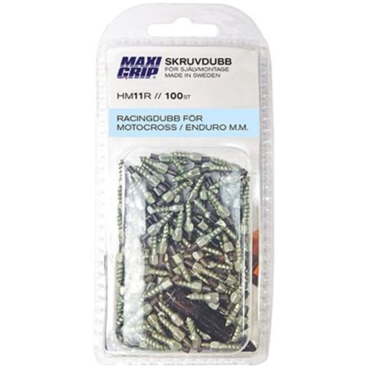 Skruvdub Dæksæt 11 mm 100 stk. MAXI GRIP 11 mm 100 stk – billede 2