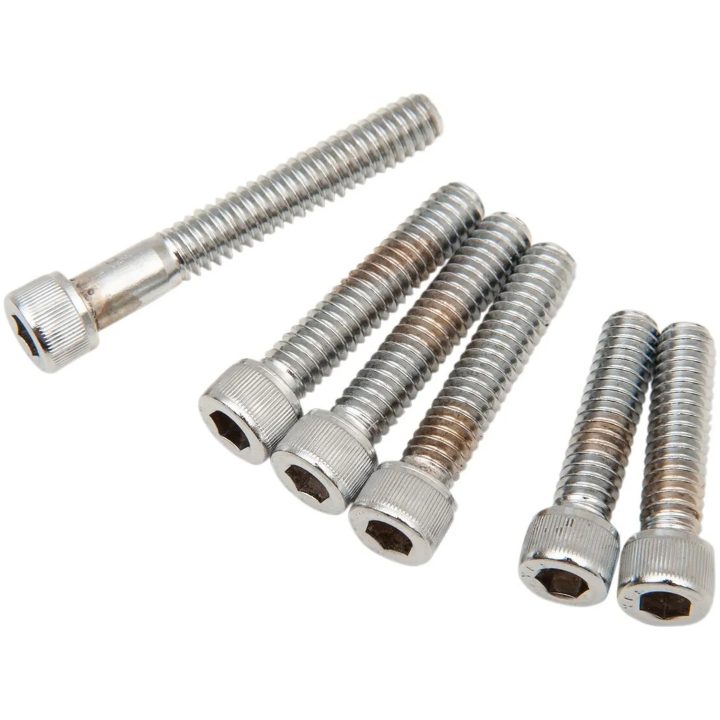 Skruvsæt Kamkåbe Krom DRAG SPECIALTIES – billede 2