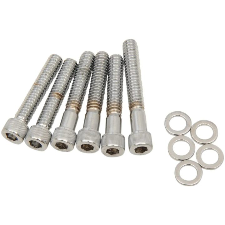 Skruvsæt Kamkåbe Krom DRAG SPECIALTIES – billede 2