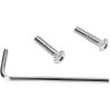 Skruvsæt Point Cover Krom DRAG SPECIALTIES – miniature 1