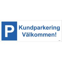 SKYLT PARK K VÄLK AL 420X148MM