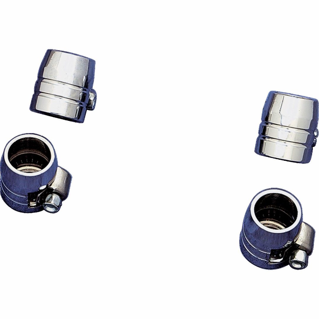 Slangeende Krom Grooved DRAG SPECIALTIES