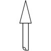 Slibestift B NORTON SLIBESTIFT B53 6X16 86A90PVS – miniature 1