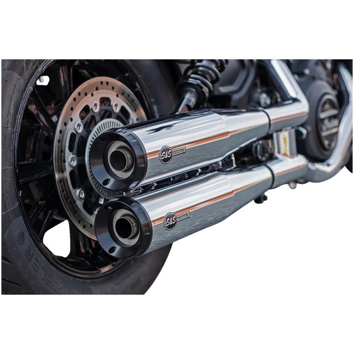 SLIP-ON Grand National 4 Tommer S&S Cycle Lyddæmper – billede 3