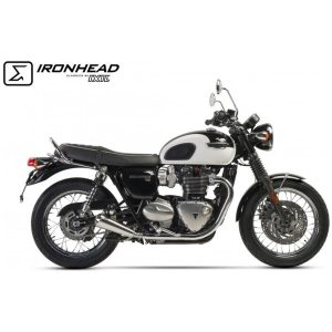 Slip On Ironhead Silencers Conical (Right+Left Side) IXIL