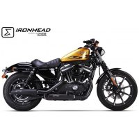 Slip On Ironhead Silencers Round (Upper and Lower Muffler) IXIL