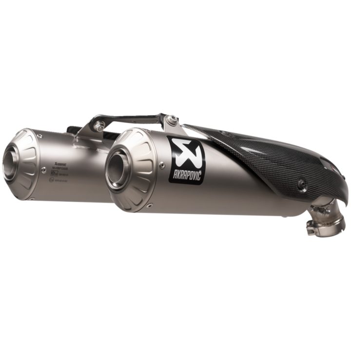 Slip-On Line Lyddæmper Titan AKRAPOVIC Lyddæmper – billede 2