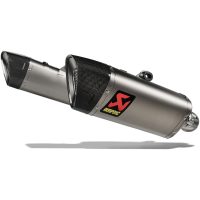 Slip-On Line (Titanium) Ducati Hypermotard 698 Mono / RVE 2024-2025 Akrapovic