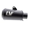 Slip-On LV-10 Sort Rustfrit LeoVince Rustfrit – miniature 2