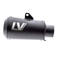 Slip-On LV-10 Sort Rustfrit LeoVince