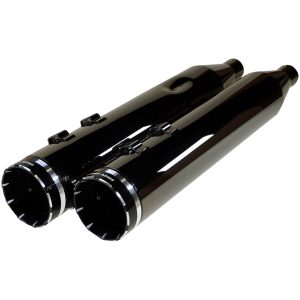 Slip-on lyddæmper 4-1/2" Hp-plus Sort/eclipse KHROME WERKS