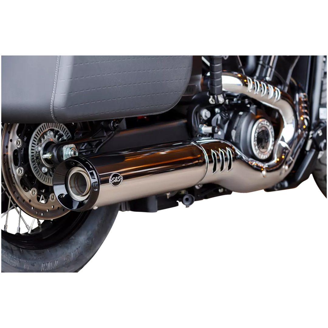 Slip-on lyddæmper Grand National Krom S&S CYCLE – billede 2