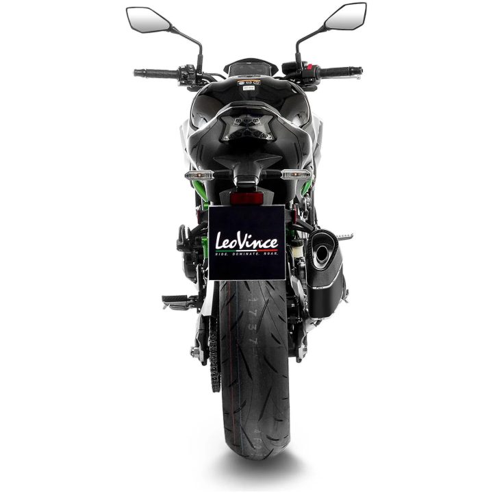 Slip-On Lyddæmper LV-14R Black Edition LEOVINCE – billede 3