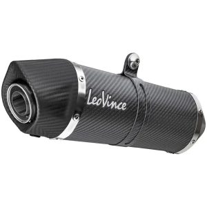 Slip-On Lyddæmper LV One Evo Carbon Sort LEOVINCE