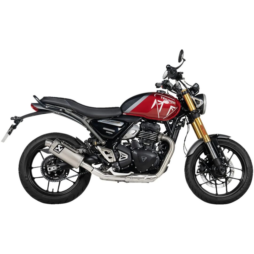 Slip-on lyddæmper Titanium AKRAPOVIC – billede 8