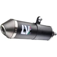 Slip-On Lyddæmper X-Fight Carbon Sort LEOVINCE
