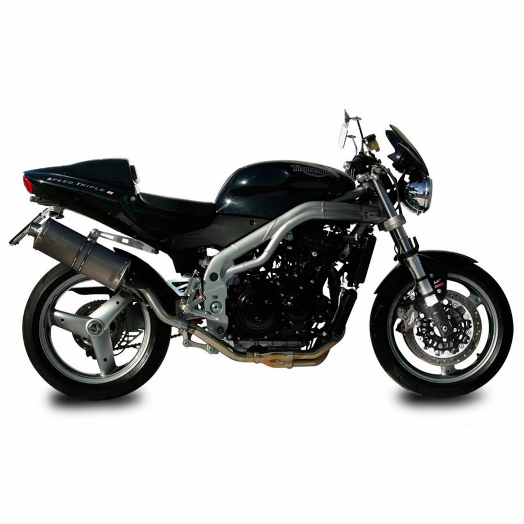 SLIP-ON OVAL Titanium MIVV SPORT