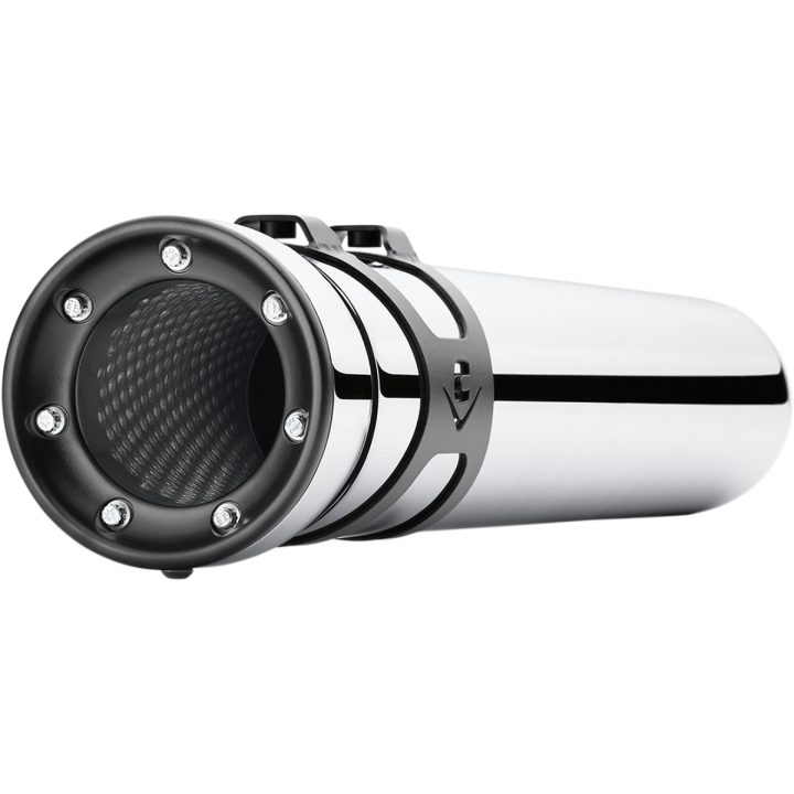 Slip-On Race-Pro Rund Stål COBRA RACE PRO FLH – billede 3