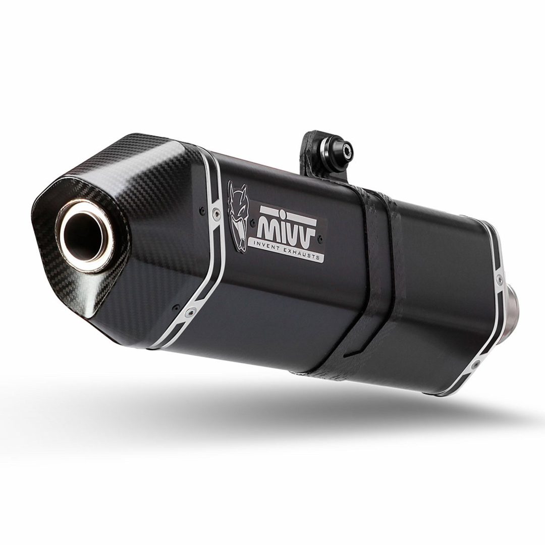 SLIP-ON SPEED EDGE Black Steel MIVV SPORT