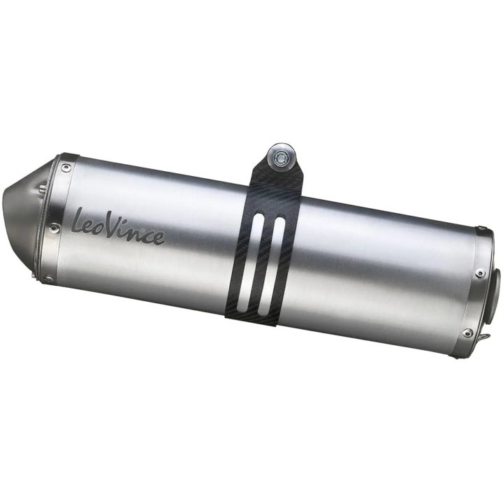 SLIP-ON X3 LeoVince Aluminium/Rustfri ende – billede 2