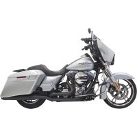 Slipon Megaphone Harley-Davidson 2-INTO-2 Sort BASSANI XHAUST