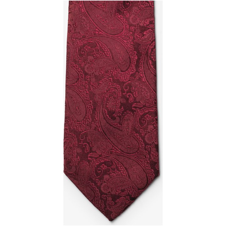 Slips Solid Paisley Vinröd J.Harvest & Frost No size – billede 3