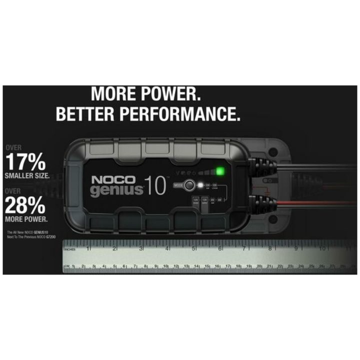 Smart Batterioplader 6/12v 10a NOCO Genius10 – billede 9