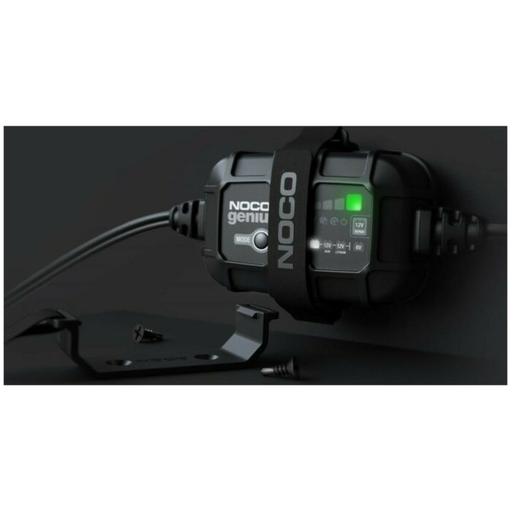 Smart Batterioplader Genius2 Med Klemmer Og Integrerede Øjer 6/12v 2a NOCO – billede 13