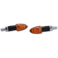 smart Halogen flasher LIZZARD, black, yellow glass, 12V/6W HIGHSIDER