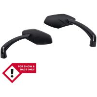 smart Handlebar Mirror Luca Black (Pair) HIGHSIDER