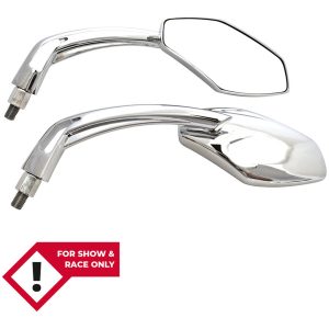 smart Handlebar Mirror Luca, Chrome HIGHSIDER