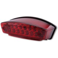 smart LED taillight MONSTER, red glass, E-approved HIGHSIDER