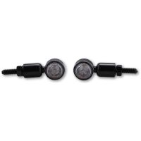 smart MC-1 LED Indicator Body Black / Lens Clear (Pair), Front & Rear HIGHSIDER