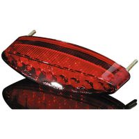 smart NUMBER1 LED mini taillight, with license plate light, red glass HIGHSIDER