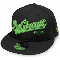 Snapback Hat - Black/Neon Green PRO CIRCUIT