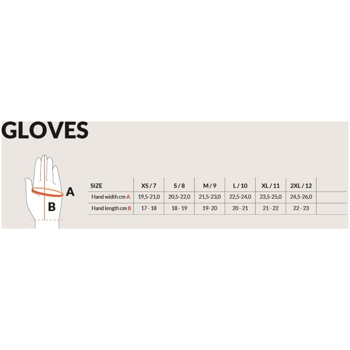 Snedkerhandsker Evo Sort AMOQ XS/7 – billede 2