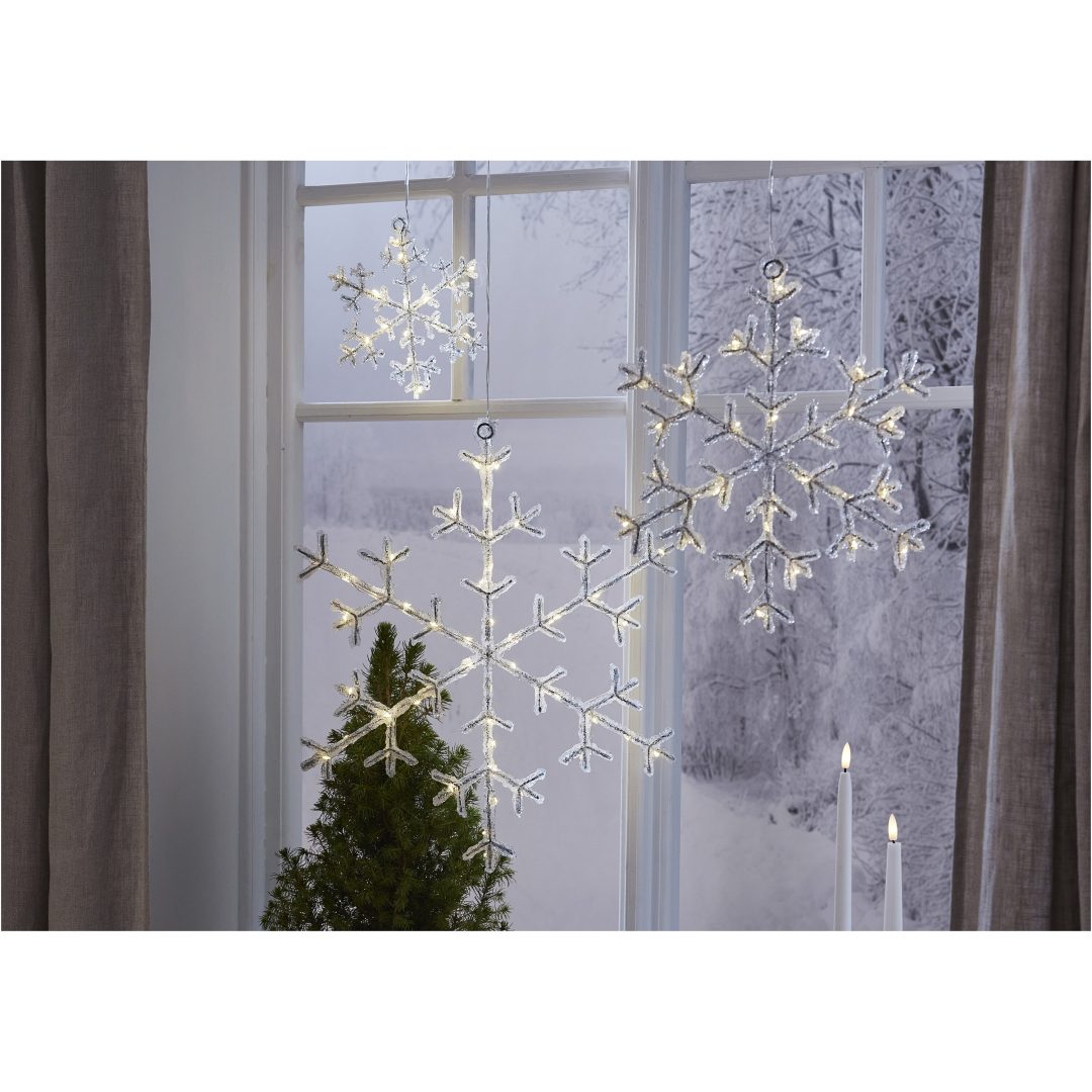 Snefnug Icy Transparent Star Trading – billede 7