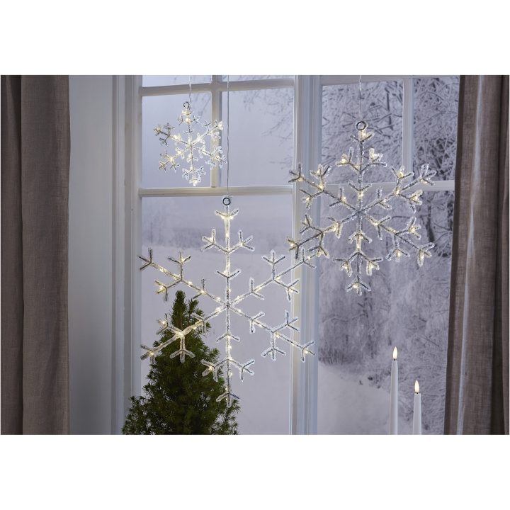 Snefnug Icy Transparent Star Trading – billede 7