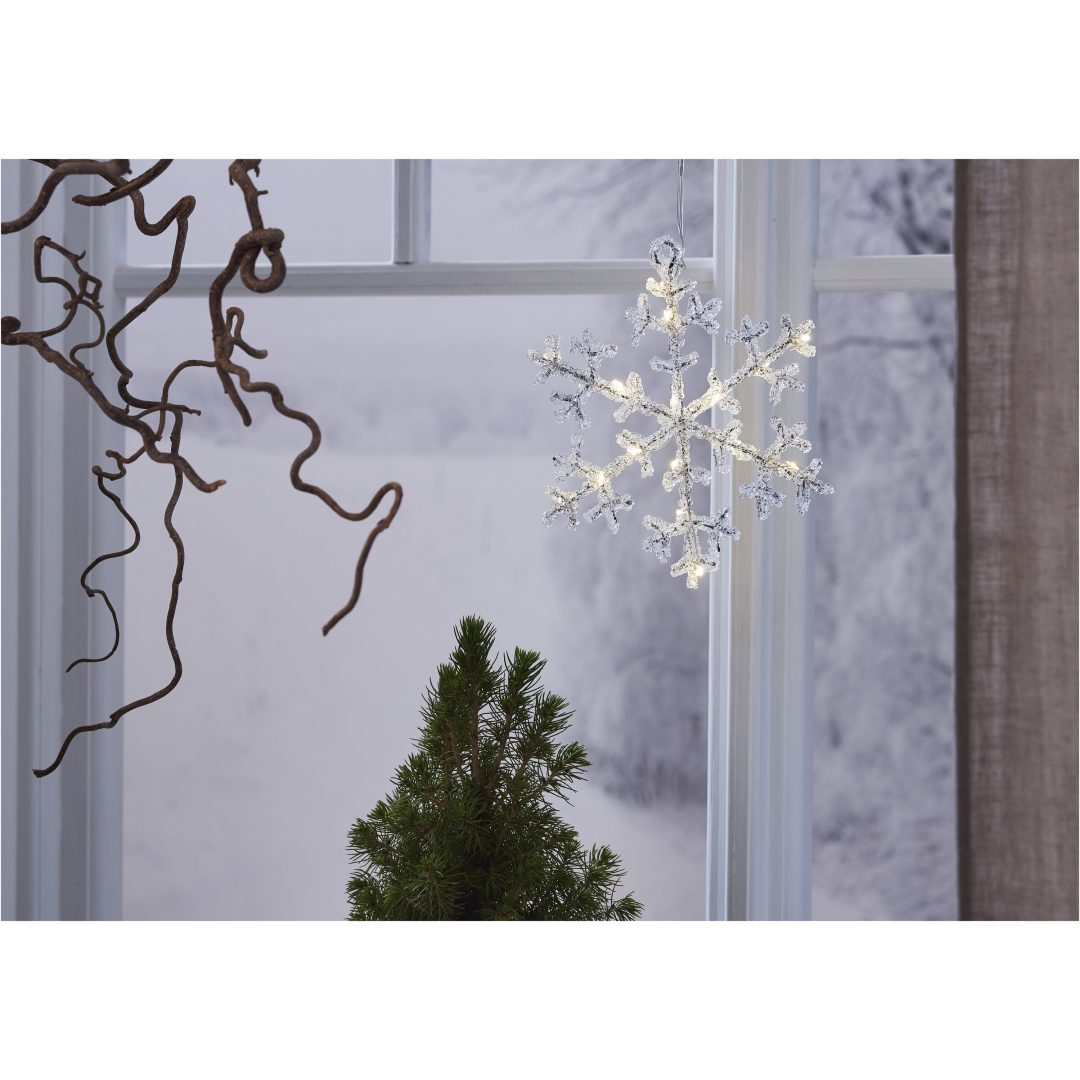 Snefnug Icy Transparent Star Trading – billede 10