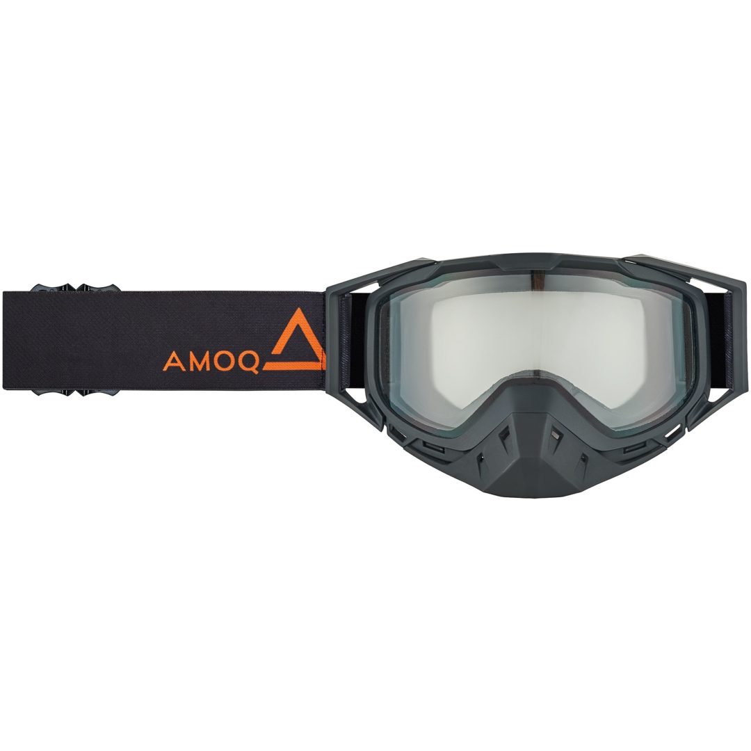 Snescooterbriller Børn Youth Snow Sort Orange AMOQ